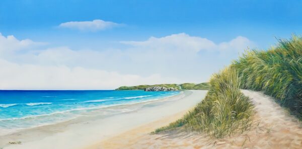 La calma en la playa – 120 X 60 cm Art Gallery Alpha House