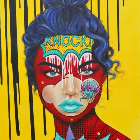 Mujer Pop Art – 90 X 120 cm